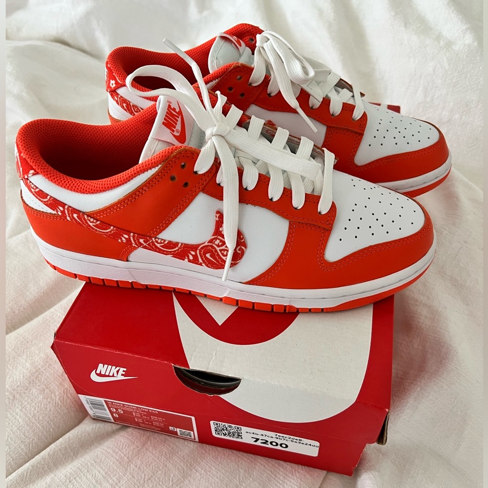 Nike Dunk Low Essentials - Paisley Pack Orange